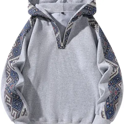 Mens Ethnic Jacket Hoodie TikTok Shop