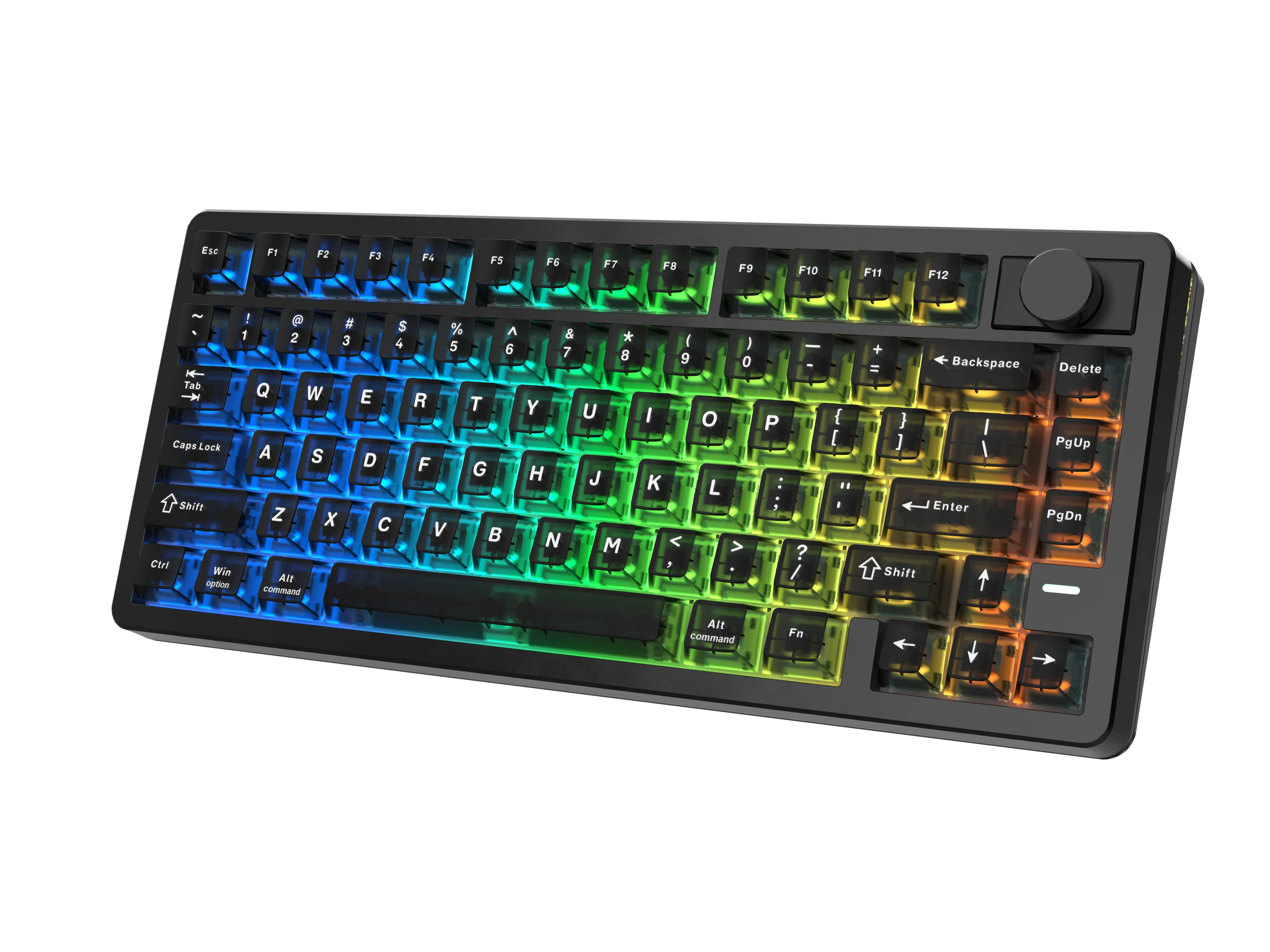 EPOMAKER HE75 V2 TMR Hall Effect Gaming Keyboard w/ Changeable Knob  Rapid Triggering, 8K Polling, 0.01mm Adjustable Actuation, Hybrid Hot-Swap, Creamy & Thocky, Computers & Office Equipment Keyboards 2.4Ghz/BT for Mac/WIN