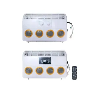 Universal Air Conditioner Blower Fan 12V 24V Evaporator Assembly for Bus Heavy Duty Truck Van Excavator Tractor Parts