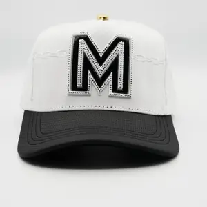 Hat M Mexico White Black Aguila