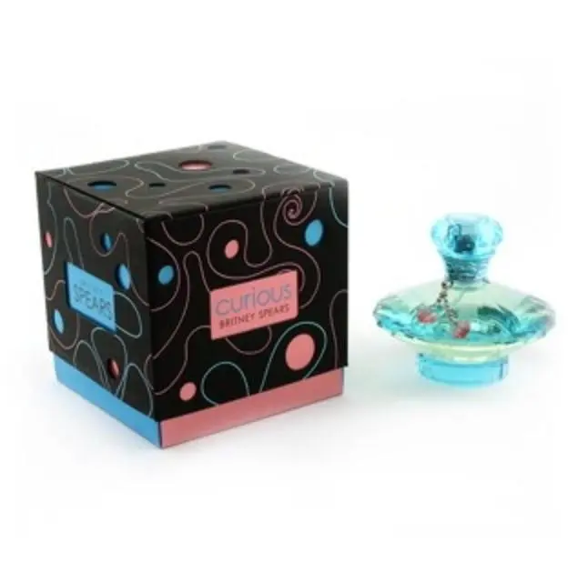 Britney Spears Curious Eau de Parfum Spray - Sensual and Yet Classy Floral & Vanilla Musk Women's Fragrance, 3.3 oz, Vanilla Scents, Eau De Parfum Women's Fragrance, Vanilla Ice Cream, Signature Scent