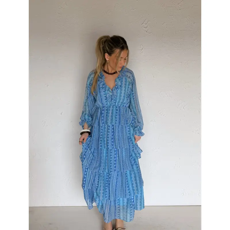 princess polly baby blue dress Sun-imperial main image 1
