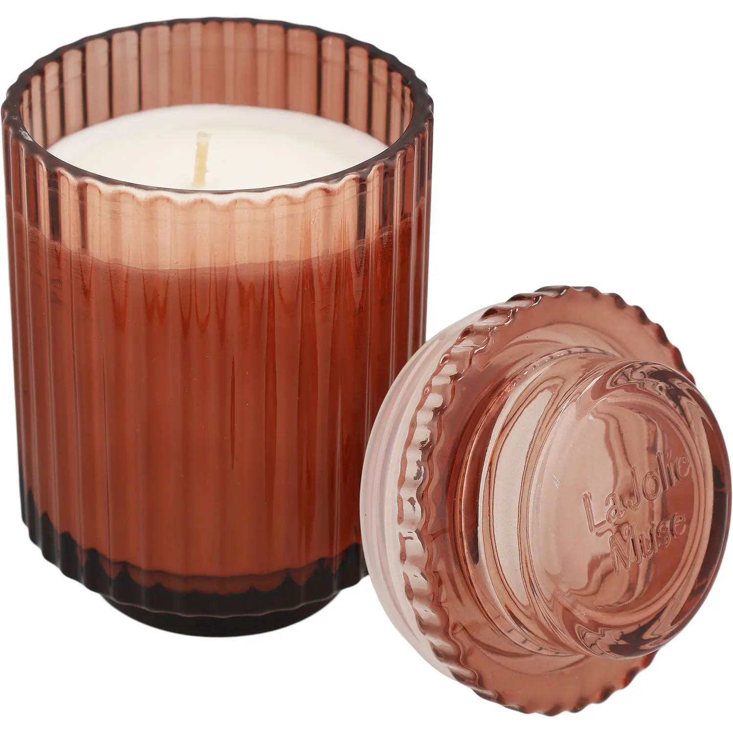 Amelie Santal Rose By La Jolie Muse Soy Wax Candle For Unisex