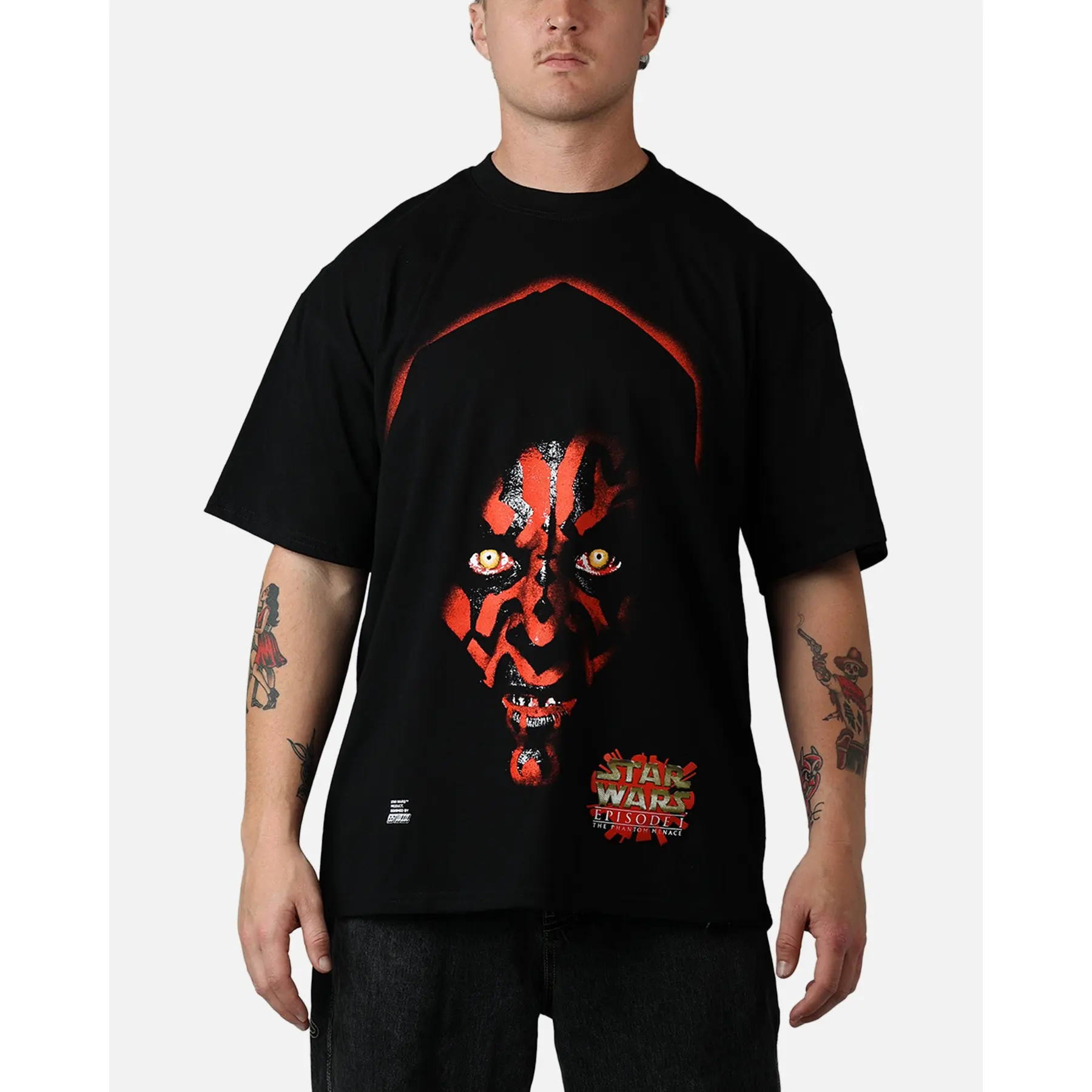 73Studio Star Wars 1999 Darth Maul T-Shirt Black