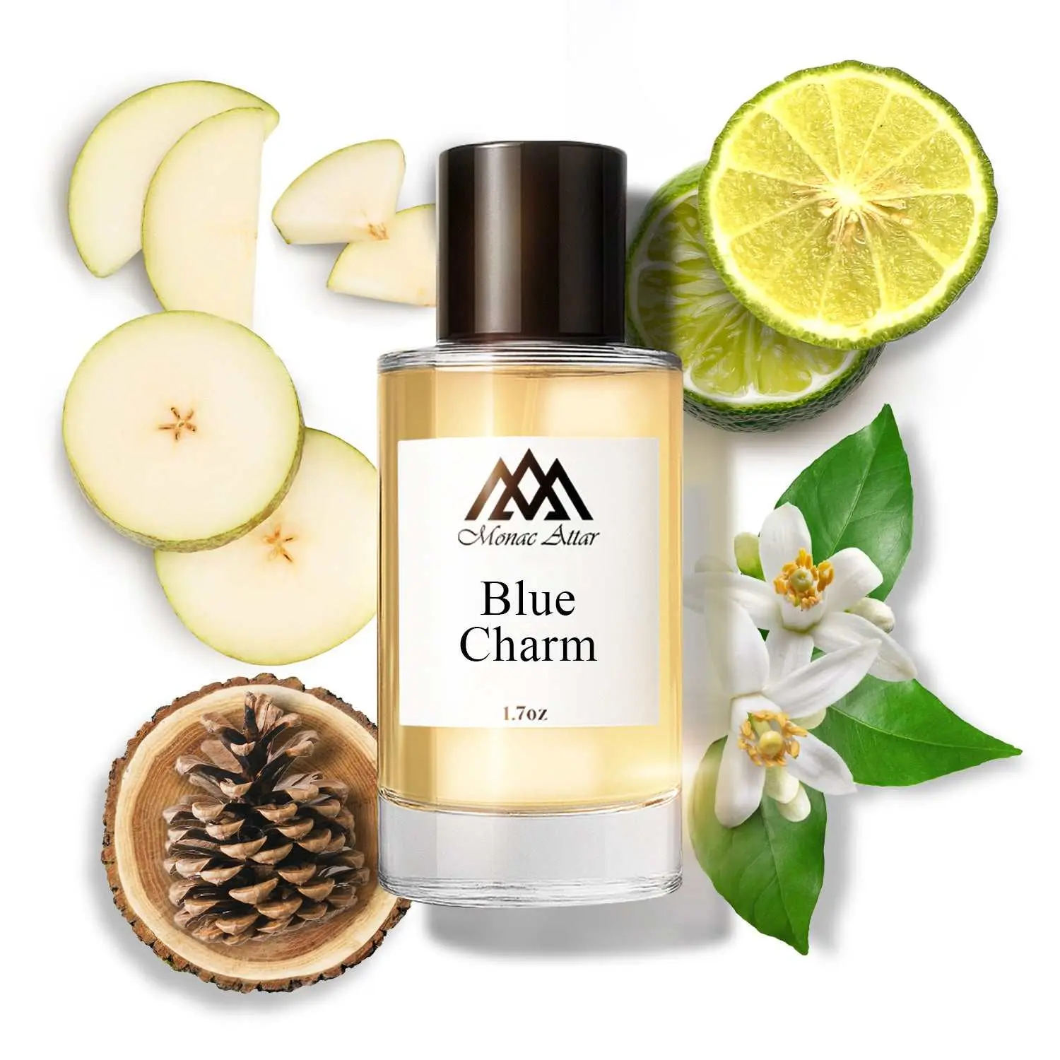 Blue Charm inspired by Blue Charm Eau De Parfum, 1.7oz/50ml, Unisex, Long Lasting Fragrance, Luxury Made Affordable