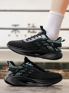 Men's Summer Fashion Sporty Casual Sandals, Campus Style Breathable Mesh Sneakers, Durable Shock Absorption Running Shoes