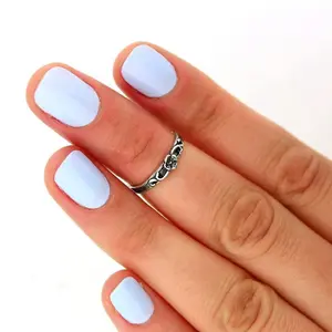 Flower Design Knuckle Ring