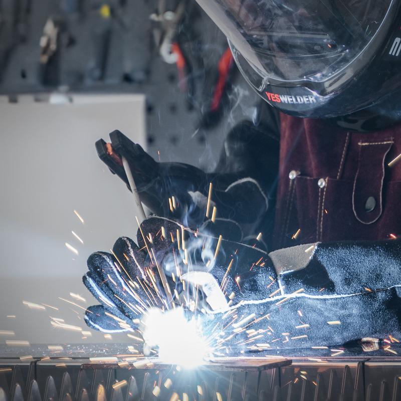 YESWELDER E7018 Low Hydrogen Welding Rods | 5LB Pack, Multi-Size: 1/8", 3/32", 5/32" Carbon Steel Stick Electrodes