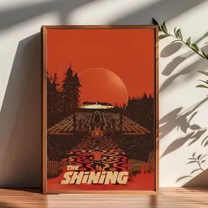[Sale Off Up To 50%] [Unframe] The Shining Movie Poster Horror Film Wall Art