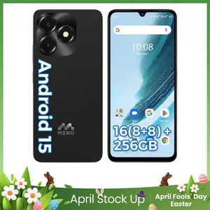 MIRO C69M Pro 6.9" Large Screen Android 15 120Hz Display 16(8+8)GB RAM 256GB Storage 50MP Camera 5160mAh Battery Smartphone