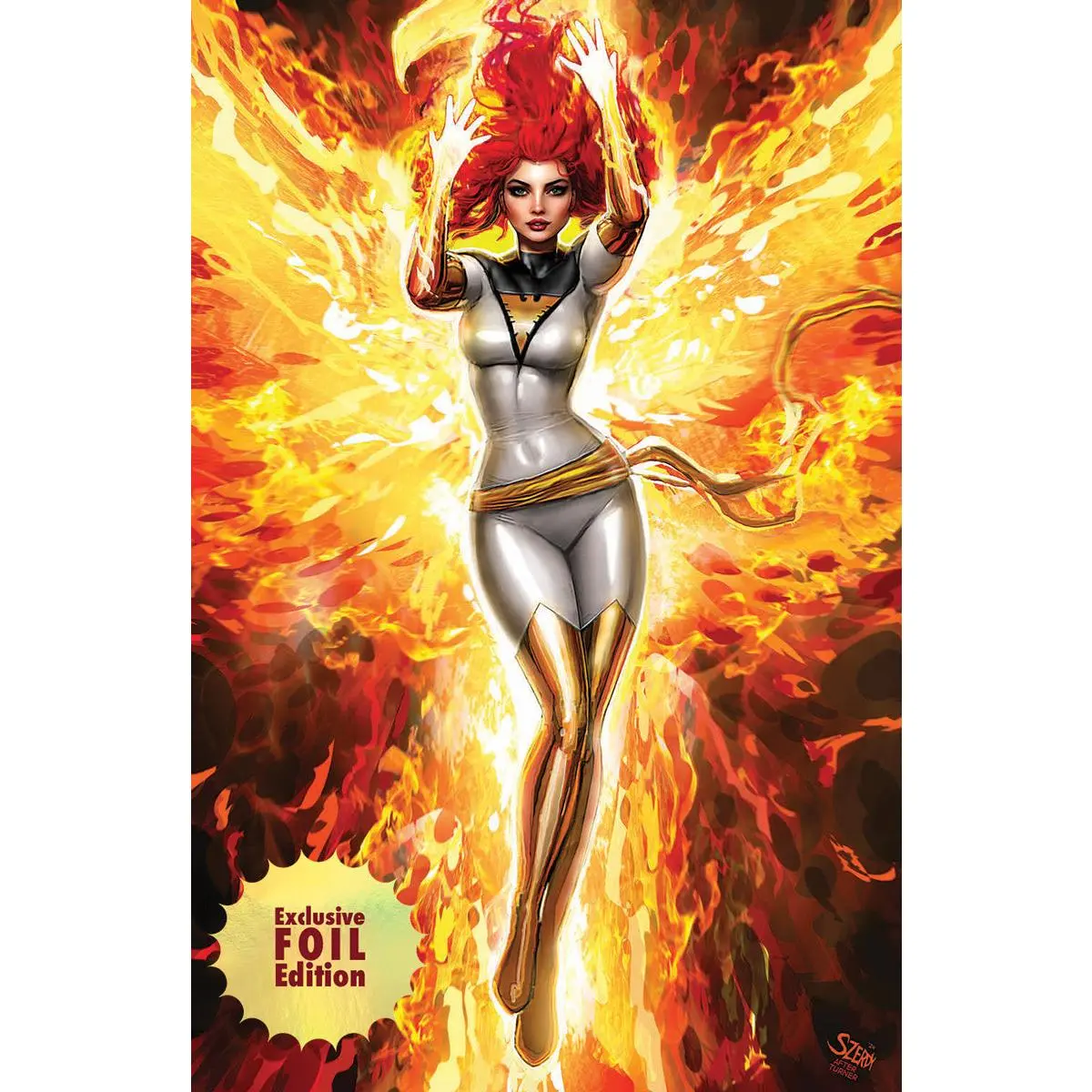 New Foil Comic Book - Phoenix #3 Unknown Comics Exclusive Nathan Szerdy Virgin Variant, NYCC 2024 Foiled Paper Collector’s Item (10/23/2024)