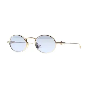 Chrome Hearts Glasses Honey Dipped Gold Frame