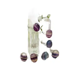 Rainbow Fluorite Ring