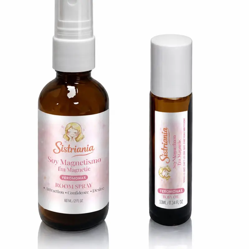 SOY MAGNETISCO BUNDLE Room Spray & Roll On Body Oil