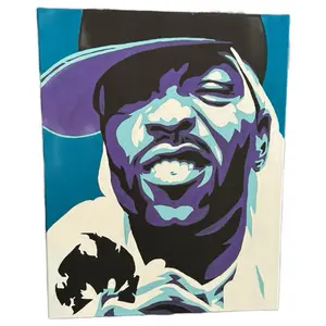 Tical acrylic painting