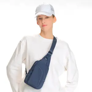 C.C Crossbody Sling Bag for Unisex - Scratchproof Nylon Crossbody Sling Bag with Multiple Compartments fanny pack bag crossbody  bag  women anti  pickpocket