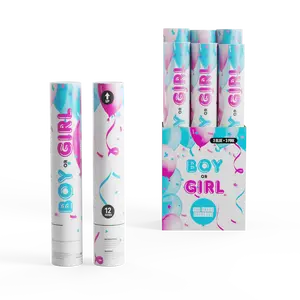 Gender Reveal Cannons - Powder & Confetti Kit