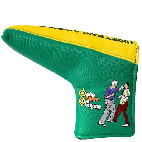 Funny Cartoon Pattern Golf Putter Headcover, Durable Golf Putter Headcover, Golf Accessories for Golfers, Fits Most of Blade Putters, Protection, Golf Gear, Golf Equipment, Funny Golf Accessory