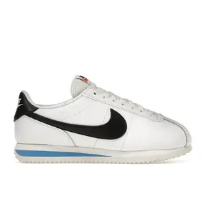 Nike Women's Cortez White Black Light Photo Blue, from StockX