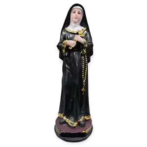 Santa Rita de Casia 8" Inches Tall Mother Mary Saint Rita Estatua Brand New Religious Decor