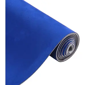 150G Headliner Fabric for Car Truck RV SUV Boat Automotive Interior Trim DIY Roof Repair Replacement Suede Fabric Blue 76" L x 57" W