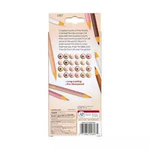 Crayola 24ct Colors of the World Colored Pencils