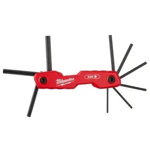 Milwaukee 48-22-2181 9-Key Folding Hex Key Set
