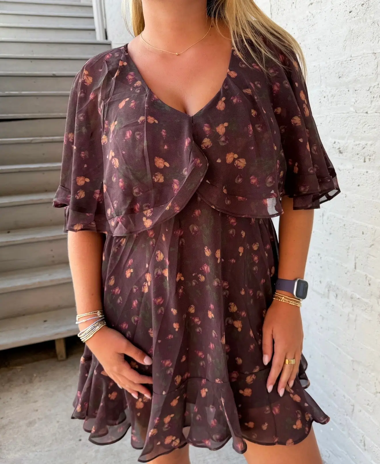 ASTR THE LABEL-LILAH DRESS