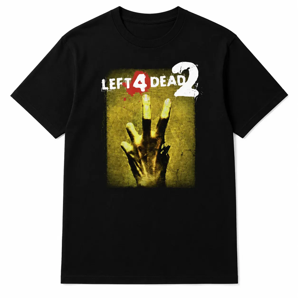 Unisex Zombie Hand Graphic T-Shirt, Vintage Grunge Y2K Horror Streetwear Tee, Relaxed Crew Neck Short Sleeve Cotton Top, Alternative Gift for Men and Women