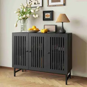 Farmhouse Style Sideboard Buffet Cabinet ，With Spacious Kitchen Storage For Kitchen,LivingRoom,Dining Room,Entryway