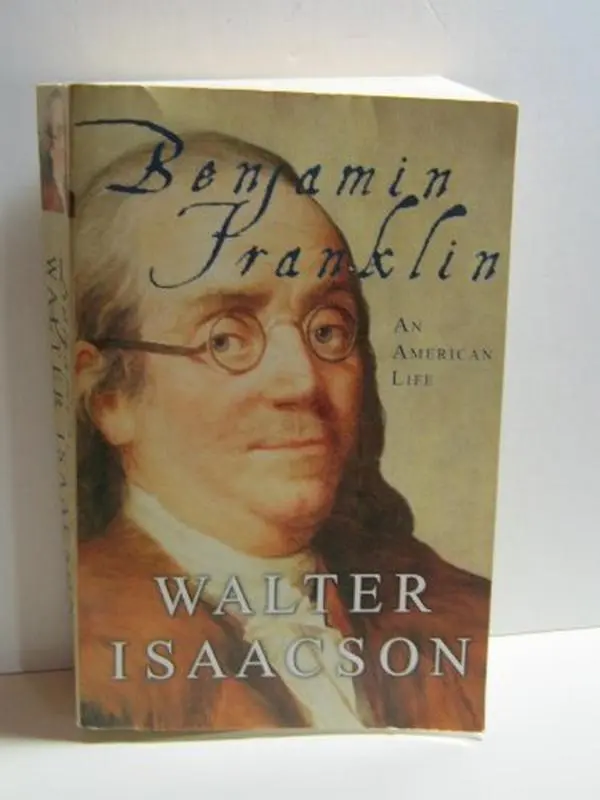 USED Book - Benjamin Franklin An American Life by Walter Isaacson (Paperback) - english