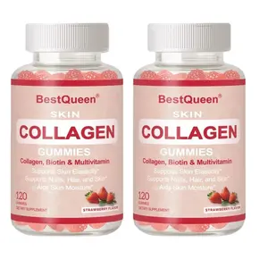 BestQueen 10-in-1 Advanced Hair Growth Vitamins | Biotin Collagen, Folate,Biotin | Naturally Regrow Stronger & Healthier Hair, Skin and Nails | Stops Hair Loss | 30 Day Supply