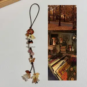 [NEW] Mystic Garden Hanging Strap – Phone & Bag Accessory - Handmade phone Strap