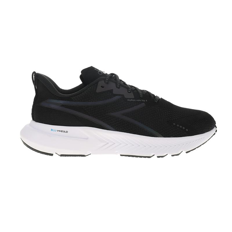 diadora Womens Mythos Blushield Volo 4 Hip Running Sneakers Shoes - Black