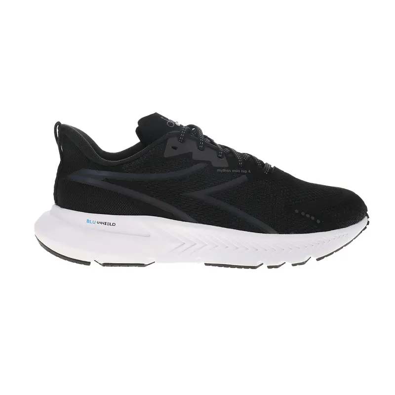 diadora Womens Mythos Blushield Volo 4 Hip Running Sneakers Shoes - Black