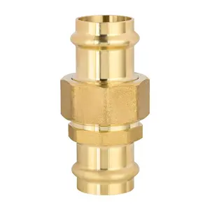 1/2" Brass Press Union