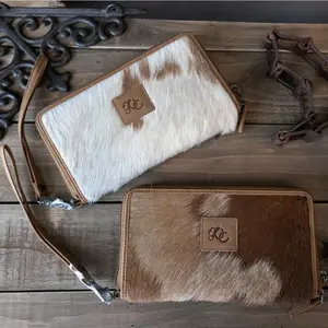 Women's Hair on Hide Clutch in two colors