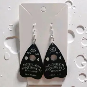 3) Planchette Earrings