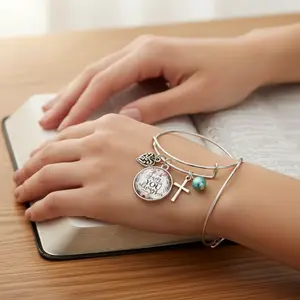 Cross Bible Bracelet