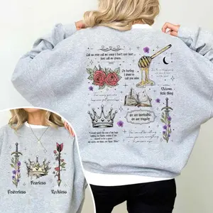Two Side Powerless Bookish Shirt, Kai Azer I Love You Sweatshirt,  Romantic Quotes Shirt, Reckless Book Shirt