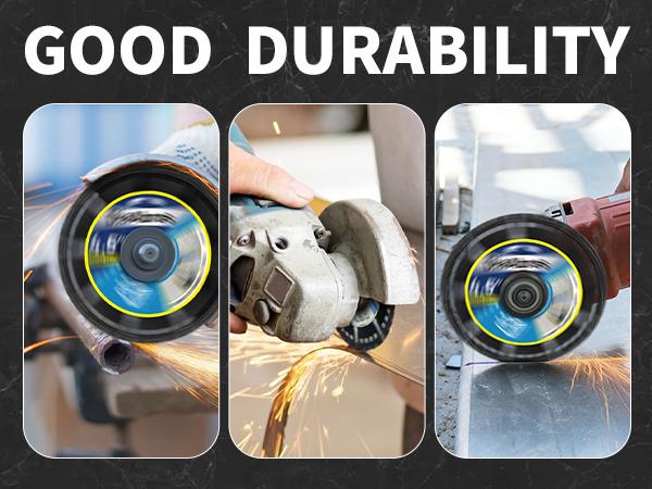 Angle grinder cutting blade iron cutting saw blade for metal alloy stainless steel angle iron rebar brazed diamond grinding wheel sharp durable fit for 4.5 inch grinder metalworking