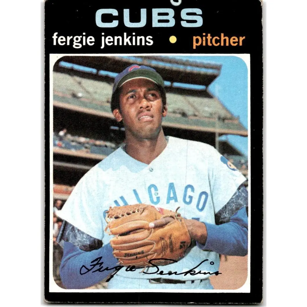 1971 Topps #280 Fergie Jenkins Chicago Cubs PYP1227
