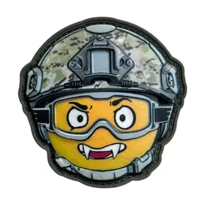 Emoji 009 PVC Morale Patch