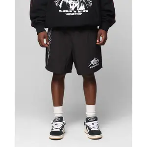 Loiter Cyber Beach Shorts Black