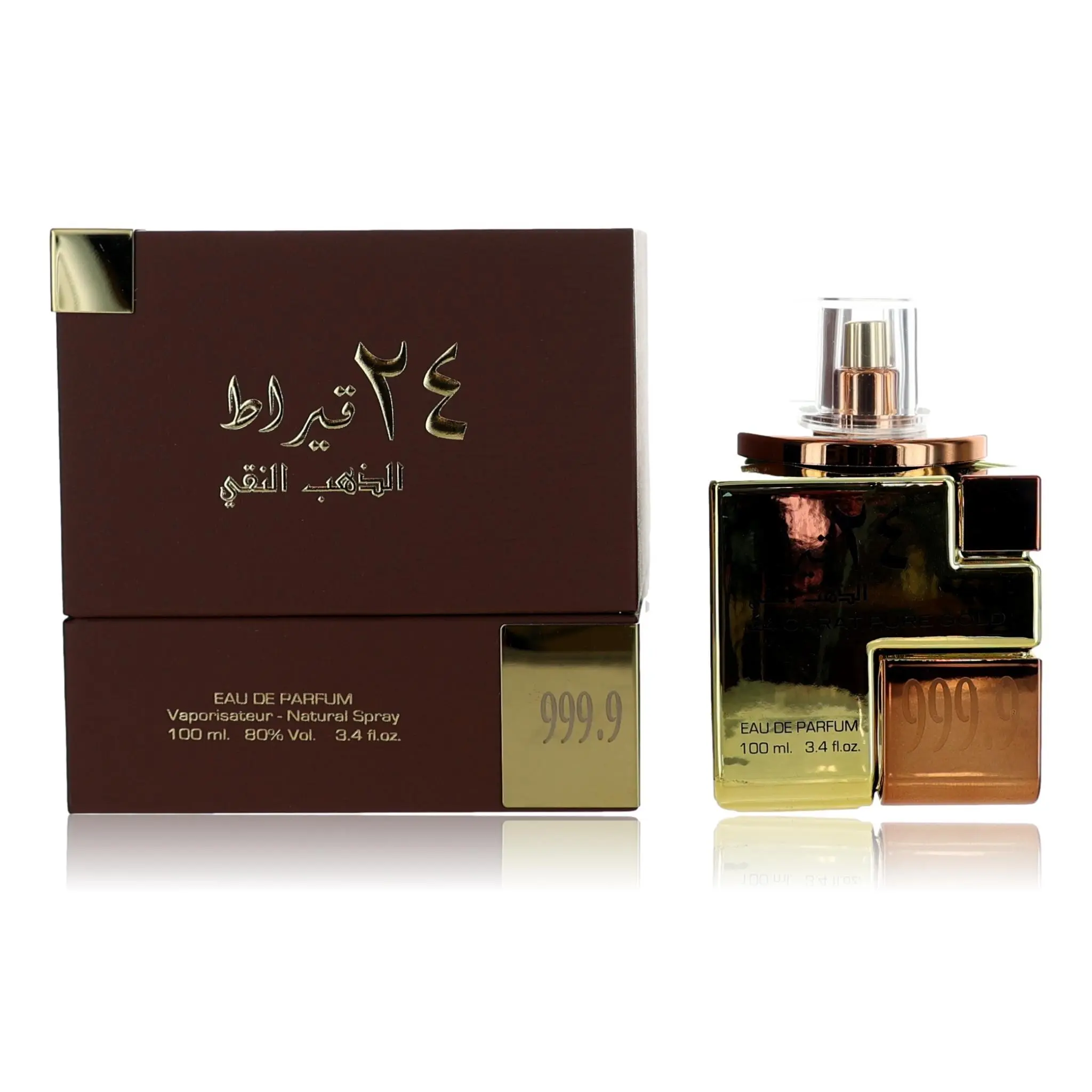 24 Carat - Pure Gold by Lattafa for Women - 3.4 oz EDP Spray