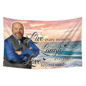 Cherish every moment, smile at every day, love surpasses words. Actor KEVEN 12, printed on one side, suitable for indoor, outdoor, home, room, private space, party, decoration, bar, event
