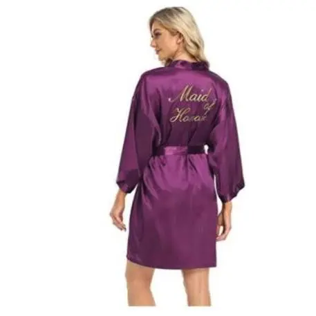 purple Maid of Honor