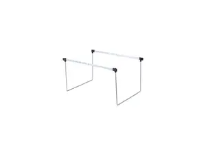 Business Source Hanging File Folder Frames, Letter, SS, 2/BX (BSN18302)