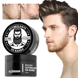 Ultra Potente Minoxidil Beard Growth Cream - Men's Special Thickening Blend, Super-Strong Beard Stimulant Cream, Target Severe Alopecia Beard, Fast Follicle Wake-Up & Repair Sparse Areas, Gets Perfect Beard