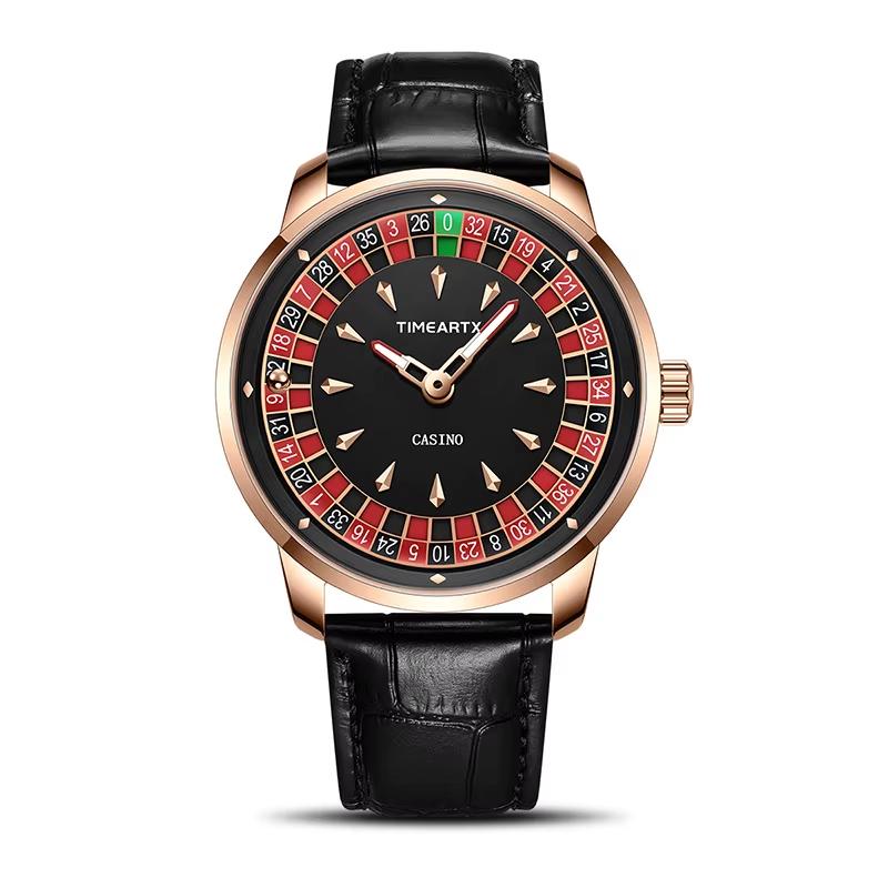 New European Style Roulette Men's Watch  TIMEARTX